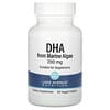 DHA proveniente de algas marinas, 200 mg, Omega vegetal, 60 cápsulas blandas vegetales