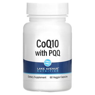 Lake Avenue Nutrition, CoQ10 et PQQ, 100 mg, 60 capsules végétariennes