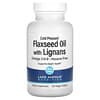 Cold Pressed Flaxseed Oil with Lignans, 120 Veggie Softgels