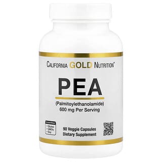 Lake Avenue Nutrition, PEA (Palmitoylethanolamide), 90 Veggie Capsules (300 mg per Capsule)