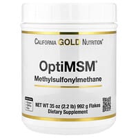 California Gold Nutrition, Płatki OptiMSM®, 992 g