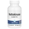 наттокиназа, протеолитический фермент, 2000 FU, 180 растительных капсул