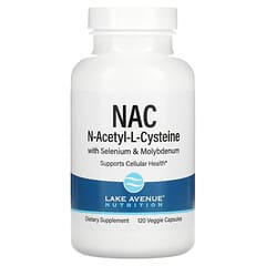 Lake Avenue Nutrition, N-Acetyl-L- Cysteine , 600 mg, 120 Veggie Capsules