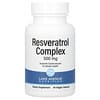 Complejo de resveratrol, 500 mg, 60 cápsulas
