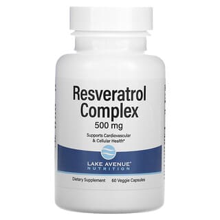 Lake Avenue Nutrition, Resveratrol Complex, Resveratrol-Komplex, 500 mg, 60 Kapseln