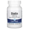 Biotina, 5000 mcg, 30 cápsulas vegetales