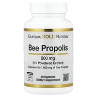 California Gold Nutrition, Bee Propolis, 1,000 mg, 90 Capsules