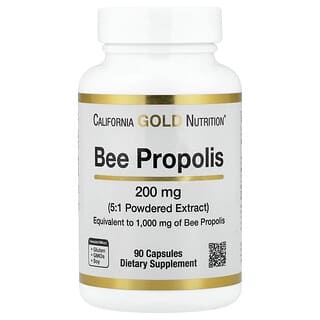California Gold Nutrition, Bee Propolis, 1,000 mg, 90 Capsules