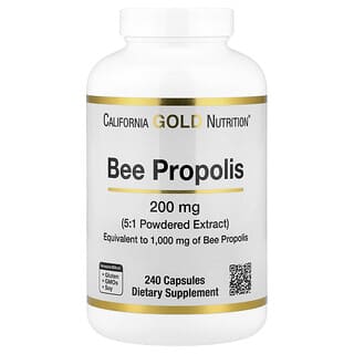 California Gold Nutrition, Propolis Lebah, 1,000 mg, 240 Kapsul