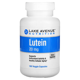 Lake Avenue Nutrition, Lutein, 20 mg, 180 vegetarische Kapseln 