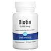 Biotin, 10,000 mcg, 30 Veggie Capsules