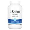 L-Serin, 900 mg, 120 Bitkisel Kapsül