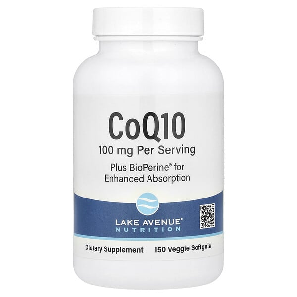 CoQ10, BioPerine® 흑후추추출물 함유