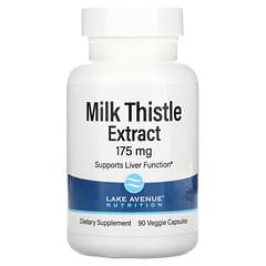 Lake Avenue Nutrition, Milk Thistle Extract, 175 mg, 90 Veggie Capsules
