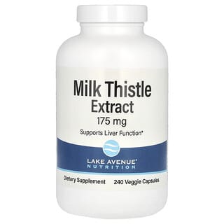 Lake Avenue Nutrition, экстракт расторопши, 175 мг, 240 растительных капсул