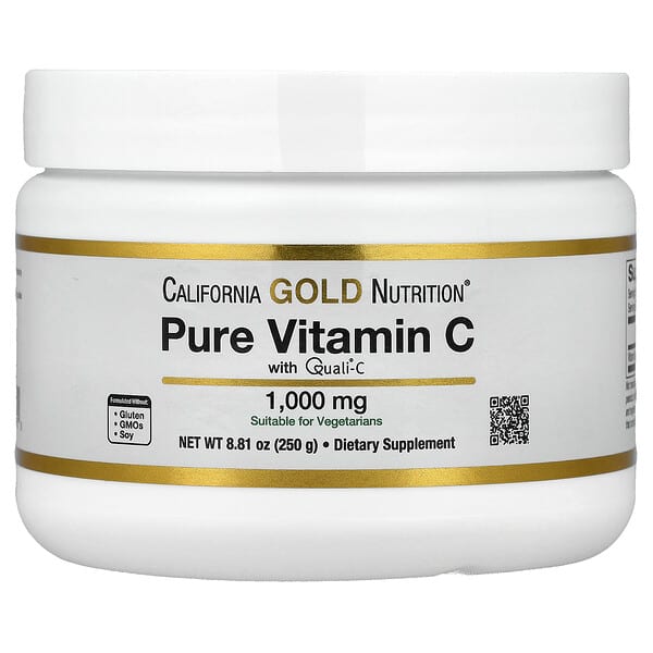 California Gold Nutrition, 순수 비타민C, Quali®-C 분말, 250g(8.81oz)