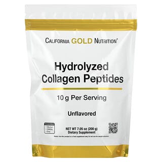 Lake Avenue Nutrition, Hydrolyzed Collagen Peptides, Type I & III, Unflavored, 7.05 oz (200 g)