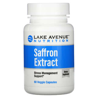 Lake Avenue Nutrition, Extrato de Açafrão, 88,5 mg, 60 Cápsulas Vegetais