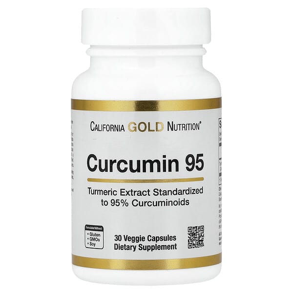 Curcumin 95, 30 Veggie Capsules (500 mg per Capsule)