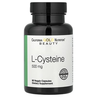 California Gold Nutrition, L-Cysteine, 500 mg, 90 Vegetarian Capsules