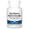 High Potency Vitamin B Complex, hochwirksamer Vitamin-B-Komplex, 30 vegetarische Kapseln