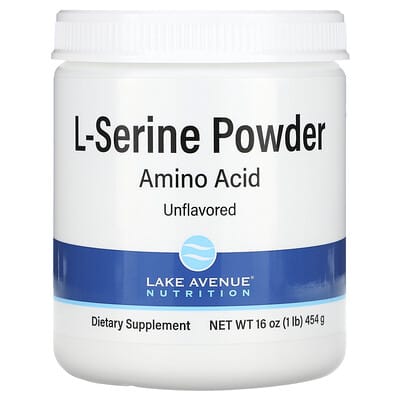 Lake Avenue Nutrition, L-Serine, Original Powder, 1 lb (454 g)