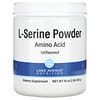 L-Serine, L-Serin, geschmacksneutrales Pulver, 454 g (1 lb.)