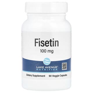 Lake Avenue Nutrition, Fisetin, 100 mg, 90 Bitkisel Kapsül