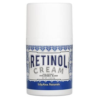 Lilyana Naturals, Retinol Cream, High-Potency Hyaluronic Blend, Retinol-Creme, hochwirksame Hyaluron-Mischung, 48 g (1.7 oz.)