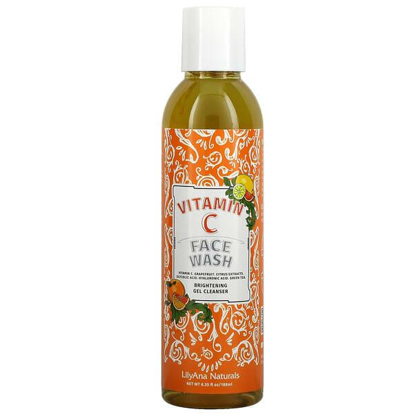 Lilyana Naturals, Vitamin C Face Wash, 6.35 fl oz (188 ml) (Discontinued Item) 