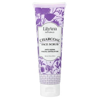 Lilyana Naturals, チャコール フェイス スクラブ、88ml（3オンス）