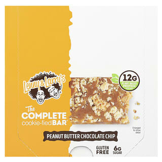 Lenny & Larry's, The Complete Cookie-fied Bar, 땅콩 버터 초콜릿 칩, 바 9개, 개당 45g(1.59oz)