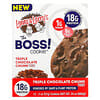 The BOSS Cookie, Triple Chocolate Chunk, 12 Cookies, 2 oz (57 g) Each