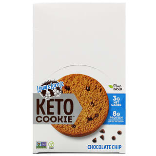 Lenny & Larry's, KETO COOKIE, Chocolate Chip, 12 Cookies, 1.6 oz (45 g) Each