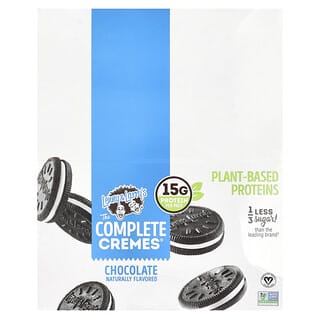 Lenny & Larry's, The Complete Cremes®, Sandwhich Cookies, Chocolate, 12 Packs, 2.86 oz (81 g) Each