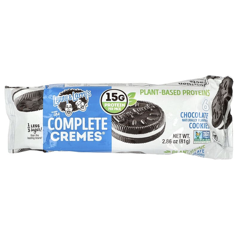 The Complete Cremes®, Sandwhich Cookies, Chocolate, 12 Packs, 2.86