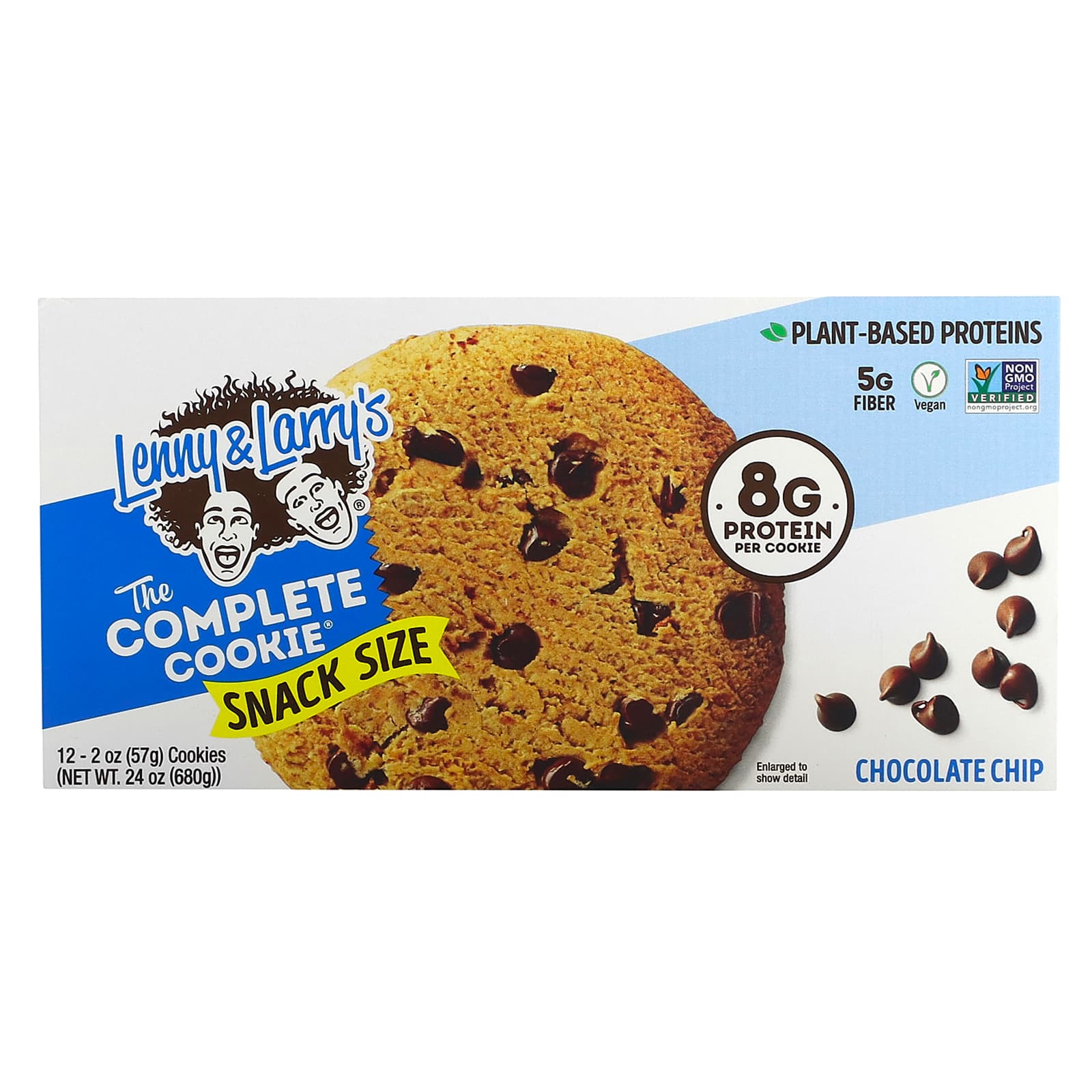 Lenny Larry S The Complete Cookie コンプリートクッキー チョコレートチップ 12個 各57g 2オンス
