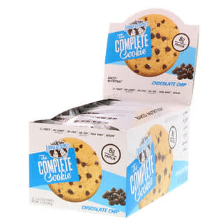 Lenny & Larry's, The COMPLETE Cookie, Chocolate Chip, 12 Cookies, 2 oz (57 g) Each