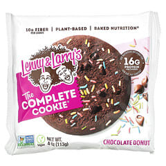 Lenny & Larry's, The COMPLETE Cookie, шоколадный пончик, 12 видов печенья, 113 г (4 унции)