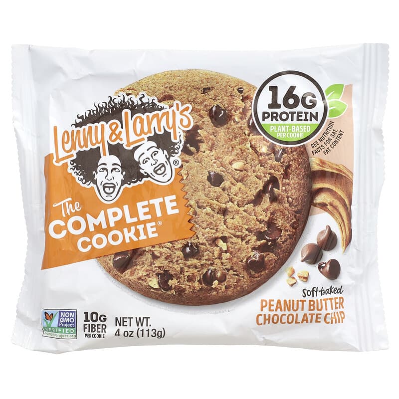 The COMPLETE Cookie, шоколадна стружка з арахісовим маслом, 12