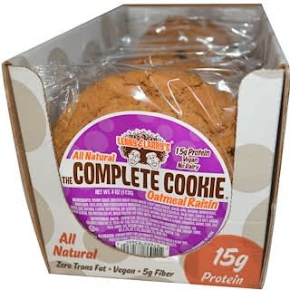Lenny & Larry's, The Complete Cookie, Oatmeal Raisin, 12 Cookies, 4 oz (113 g) Each