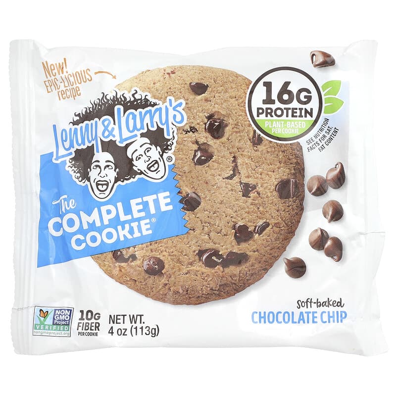 The COMPLETE Cookie, Chispas de chocolate, 12 galletas, 113 g (4