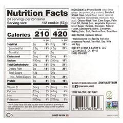 Lenny & Larry's, The Complete Cookie, Oatmeal Raisin, 12 Cookies, 4 oz (113 g) Each
