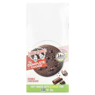 Lenny & Larry's, The Complete Cookie®, Double Chocolate, doppelte Schokolade, 12 Kekse, je 113 g (4 oz.).