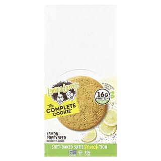 Lenny & Larry's, The Complete Cookie®, Lemon Poppy Seed, Zitronen-Mohn-Samen, 12 Kekse, je 113 g (4 oz.).