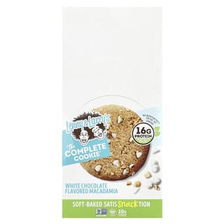 Lenny & Larry's, The Complete Cookie®, Chocolate blanco y macadamia, 12 galletas, 113 g (4 oz) cada una