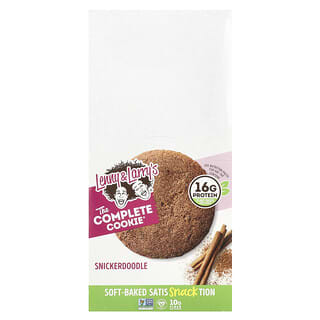 Lenny & Larry's, The Complete Cookie®, Snickerdoodle, 12 galletas, 113 g (4 oz) cada una