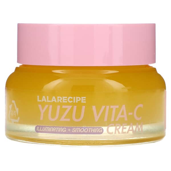 Lalarecipe, 유자 비타-C 크림, 50ml(1.69fl oz)