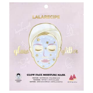 Lalarecipe, Glow Face Moisture Beauty Mask, masker van 1 vel, 0.81 oz (23 g)