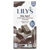 Lily's Sweets, 黑巧克力棒，海鹽，70% 可可，2.8 盎司（80 克）